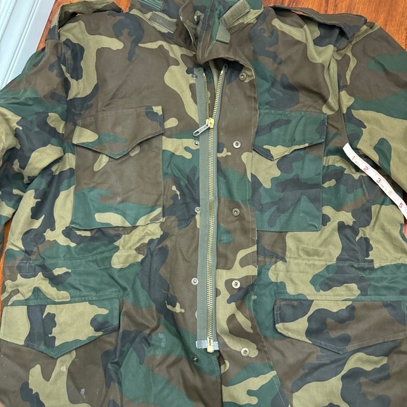 Vintage Camo Army Jacket Size 52 - Picture 11 of 11